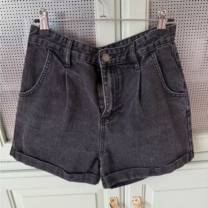 YMI Dark Gray Jean Shorts for Women